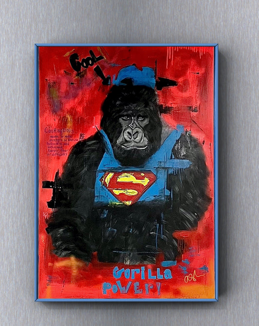 Gorilla Power (Original Painting)