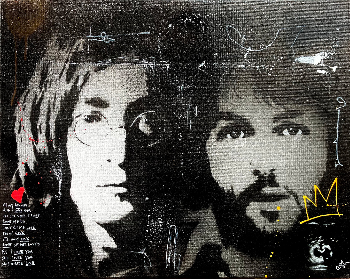 Lyric Legends - Lennon and McCartney (Print)